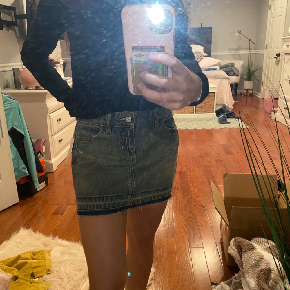 GAP denim skirt